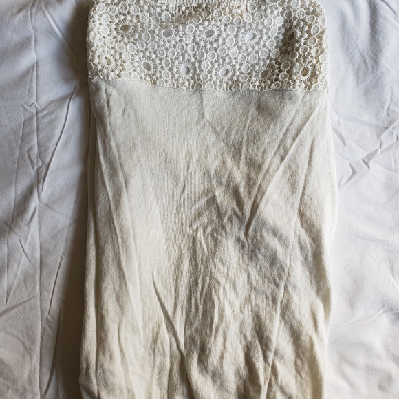 Women's White Crochet Knit Sweater Set,  Zara - Picture 3 of 7